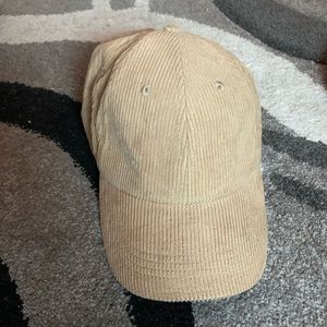 Tan Corduroy Women’s Baseball Cap